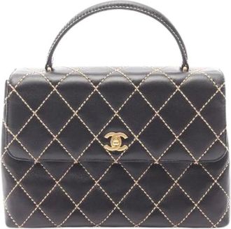 Chanel Pre-owned Wild Stitch Leather Handbag - - Pre-owned - Donna - Nero - ONE SIZE