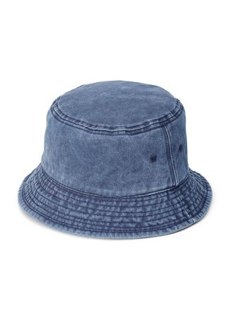 Simons Womens Faded cotton bucket hat