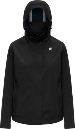 K-Way Giacca Marlette Twill Soft Beaver - - Sport - Donna - Nero - L