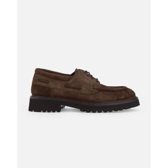 Calce Calce, Schoenen, Heren, Bruin, 44 EU, Su&egrave;de, X1713 Loafer