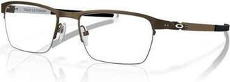 Oakley 53mm Square optical glasses in Grey at Nordstrom