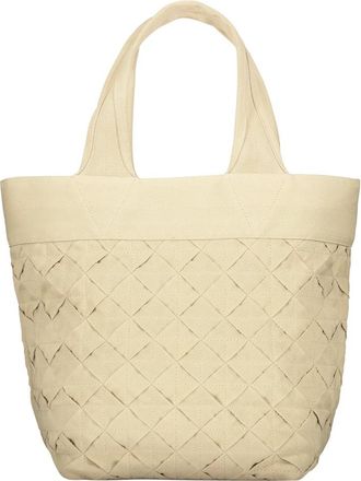 Bottega Veneta Nappa Tote Bag - Heren - Shoppers - Beige - ONE Size - Tassen