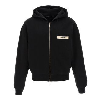 Jacquemus Hombre, Sudaderas, Negro, Talla: XL