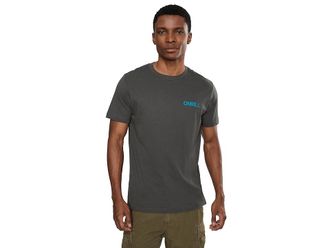O'Neill Dawn Classic Short Sleeve T-Shirts Mens T Shirt Dark Shadow : 2XL, Cotton