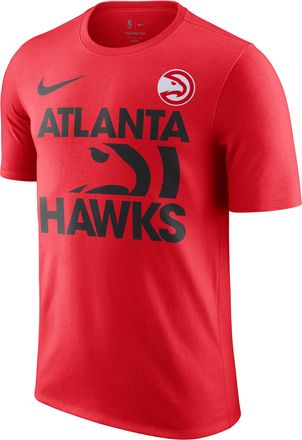 Nike Atlanta Hawks Courtside Nike Mens NBA T-Shirt in Red | HQ0584-657