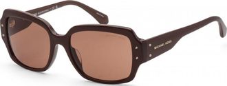 Michael Kors Womens MK2233B 55 4008 3 Le Praz Sunglasses - Brown - One Size