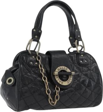 Bally Pre-owned Handbags, female, Black, Size: ONE SIZE Pre-owned Tote Bag