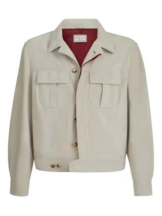 Brunello Cucinelli Giacca con bottoni - Toni neutri