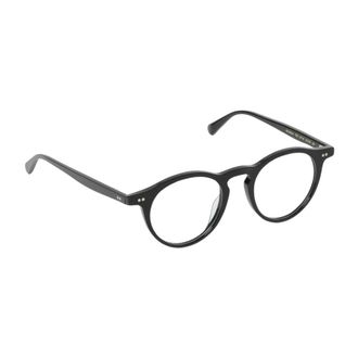 Oliver Peoples Glasses, male, Black, ONE SIZE, Classic Round Optical Frame