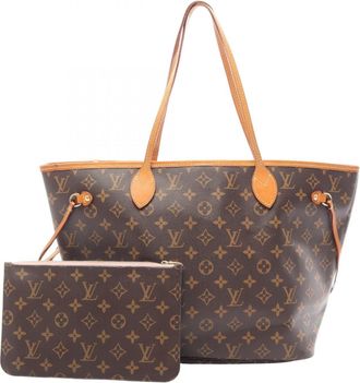 Louis Vuitton Brown Coated Canvas Pvc Monogram Leather Handbag Tote Bag (Pre-Owned)