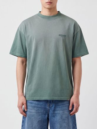 Represent T-shirt girocollo in cotone con logo a contrasto
