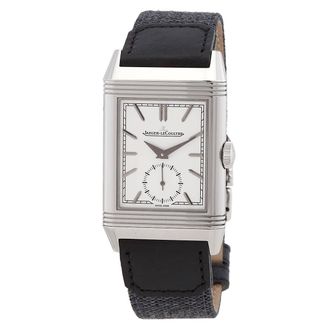 Jaeger-LeCoultre Reverso Tribute Monoface Hand Wind Silver Dial Watch Q713842J