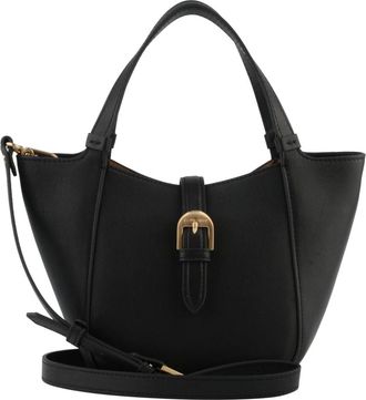 Pourchet Petit Port&eacute; Main - Dames - Handtassen - Zwart - ONE Size - Leer - Tassen