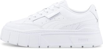 Puma Puma Mayze Stack Lthr WNS, Womens Trainers, White, 6.5 UK
