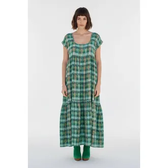 Ace & Jig LouLou Tiered Low Scoop Maxidress in Garden at Nordstrom, Size X-Small