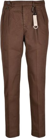 Manuel Ritz Broeken, Heren, Bruin, L, Katoen, Classico Chinos