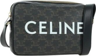 Celine Pre-owned Vintage Schoudertas - Dames - Vintage Schoudertas - Zwart - ONE Size - Leer - Vintage