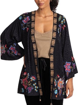 Johnny Was Noire Kimono