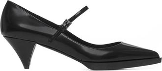 Prada Dames, Schoenen, Zwart, Maat: 35 EU Leer