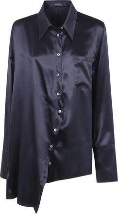 Ann Demeulemeester Dames, Blouses & Shirts, Zwart, Maat: XS