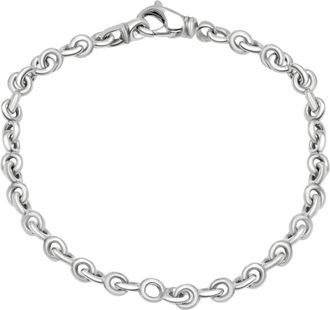 Pompeii3 Mens Rolo Link 14k Gold (20gram) or Platinum (32gram) 6mm Bracelet 8.5