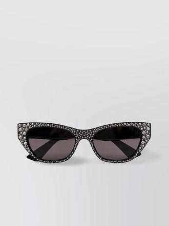 Alexander McQueen acetate cat-eye sunglasses