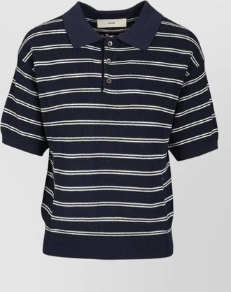Dunst striped polo shirt