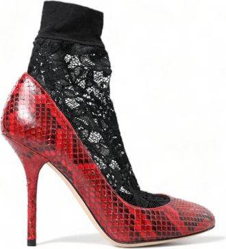 Dolce & Gabbana Pumps - Dames - Pumps - Veelkleurig - 36 1/2 EU - Leer - Schoenen