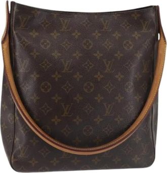 Louis Vuitton Pre-owned Shoulder Bags, female, Brown, Size: ONE SIZE Pre-owned Canvas Shoulder Bag
