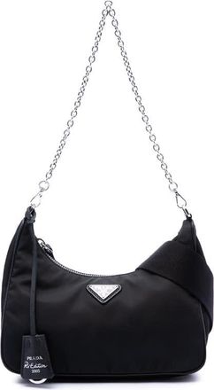 Prada Pre-owned Prada Mini Saffiano Trimmed Tessuto Re Edition 2005 Satchel Ladies CWXK7W5DC87QAQG6