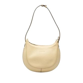 Loewe Pre-owned Hobo Bag - Dames - Pre-owned - Wit - Maat: ONE Size Zijde