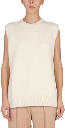 Jil Sander Wool Vest-Donna