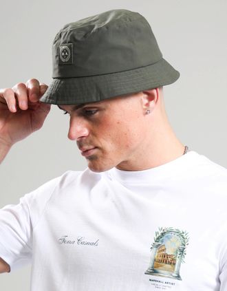 Marshall Artist Mens Ripstop Bucket Hat - Khaki - Tan