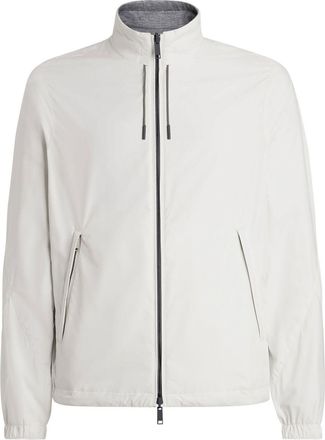 Ermenegildo Zegna reversible zip-up blouson - men - Polyester - 46 - White