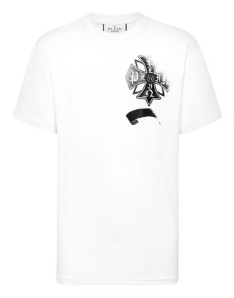 Philipp Plein T-Shirt Ronde Hals Ss Crest