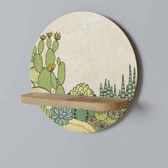 OEM Suculentas Caleidoscopio Estante Redondo