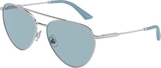 Jimmy Choo London JC4002B 300280 Womens Sunglasses Silver Size 60