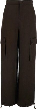 Twinset Donna, Pantaloni, Marrone, S, new