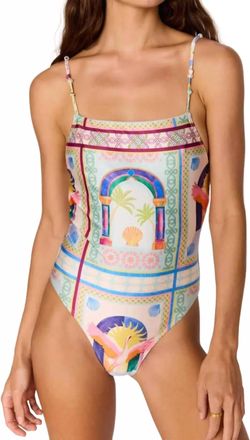 Minkpink Elysia Scoop Back One Piece In Paradiso