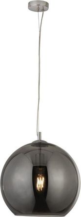 Searchlight Dimmbare Pendelleuchte Balls ø 35/ H 42-120 cm - Rauchglas