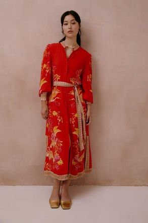 Raishma Kaitlyn Red Dress at Nordstrom, Size 18 Uk