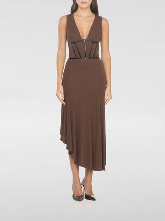 Elisabetta Franchi Abito asimmetrico in viscosa Elisabetta Franchi