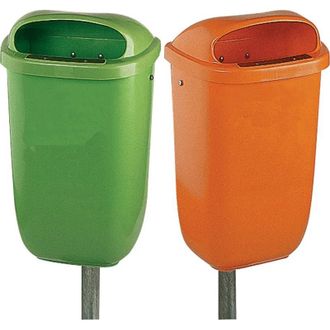 OPV Beauty Papelera 50 L Pl&aacute;stico Verde