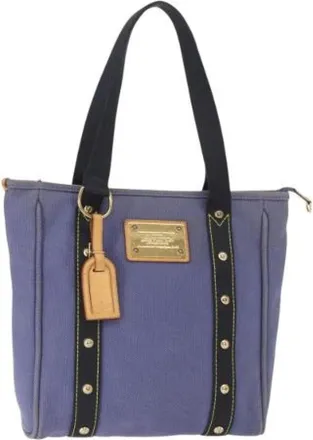 Louis Vuitton Pre-owned Tote Bags, female, Blue, Size: ONE SIZE Pre-owned Vintage Tote Bag