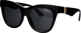 Burberry Stijlvolle zonnebril - Dames - Zonnebrillen - Zwart - 54 MM - Accessoires