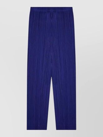 Pleats Please Issey Miyake wide-leg trousers