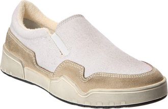 Isabel Marant Delle Canvas & Suede Slip-On Sneaker
