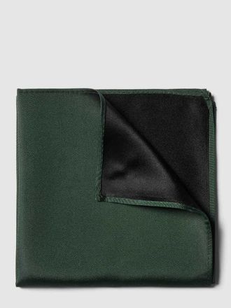 Monti Einstecktuch aus Seide in Dunkelgruen, Größe 1