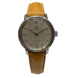 Omega Pre-owned Watches, female, Gray, Size: ONE SIZE Pre-owned De Ville Stainless Steel Watch
