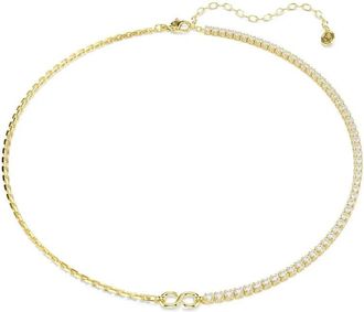 Swarovski Matrix Ketting - Dames - Kettingen - Geel - ONE Size - Accessoires